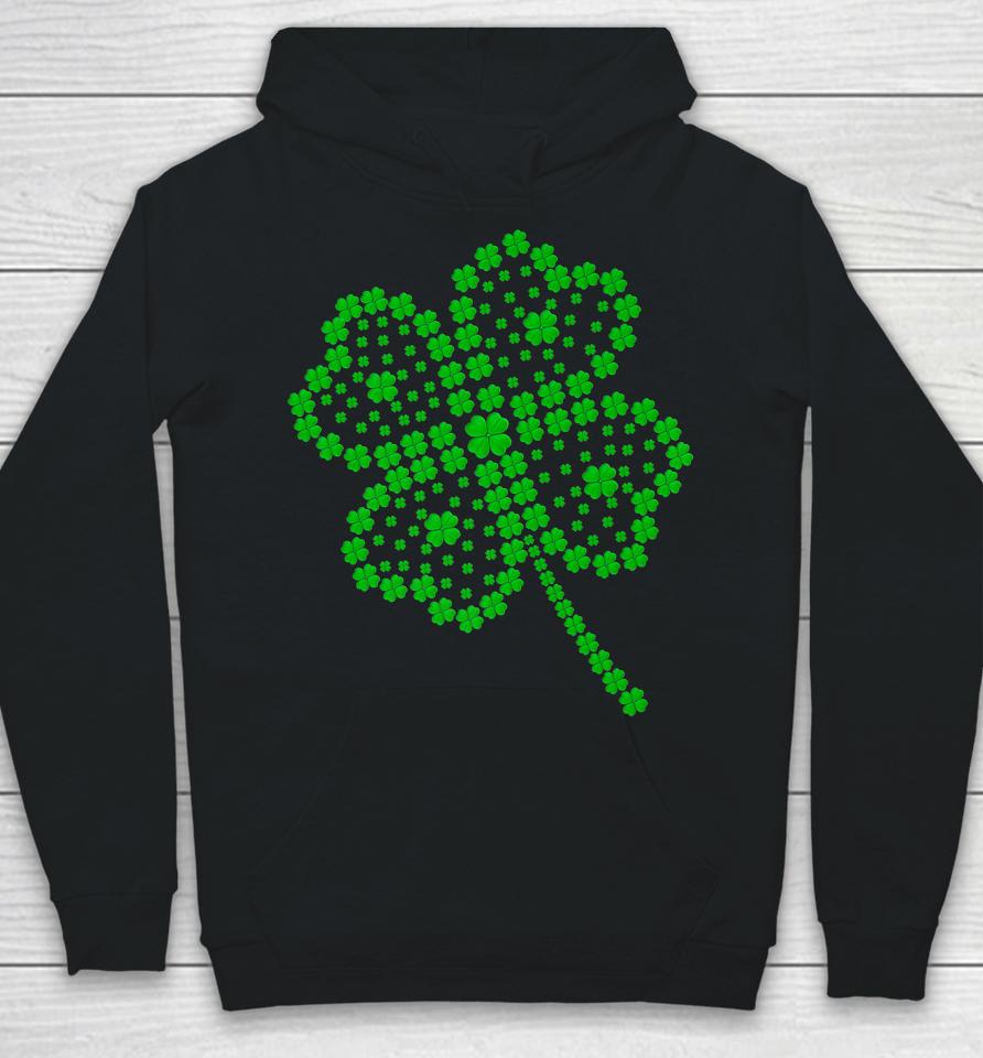 Great Lucky Four Leaf Clover St Patrick's Day Matching Family Hoodie