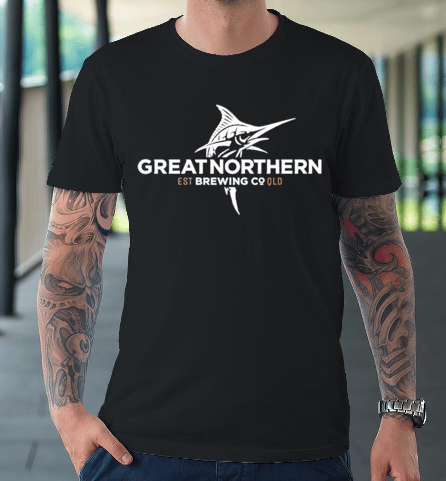 Great Northern Marlin Logo Premium T-Shirt