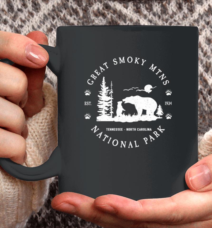 Great Smoky Mountains National Park Est 1934 Coffee Mug