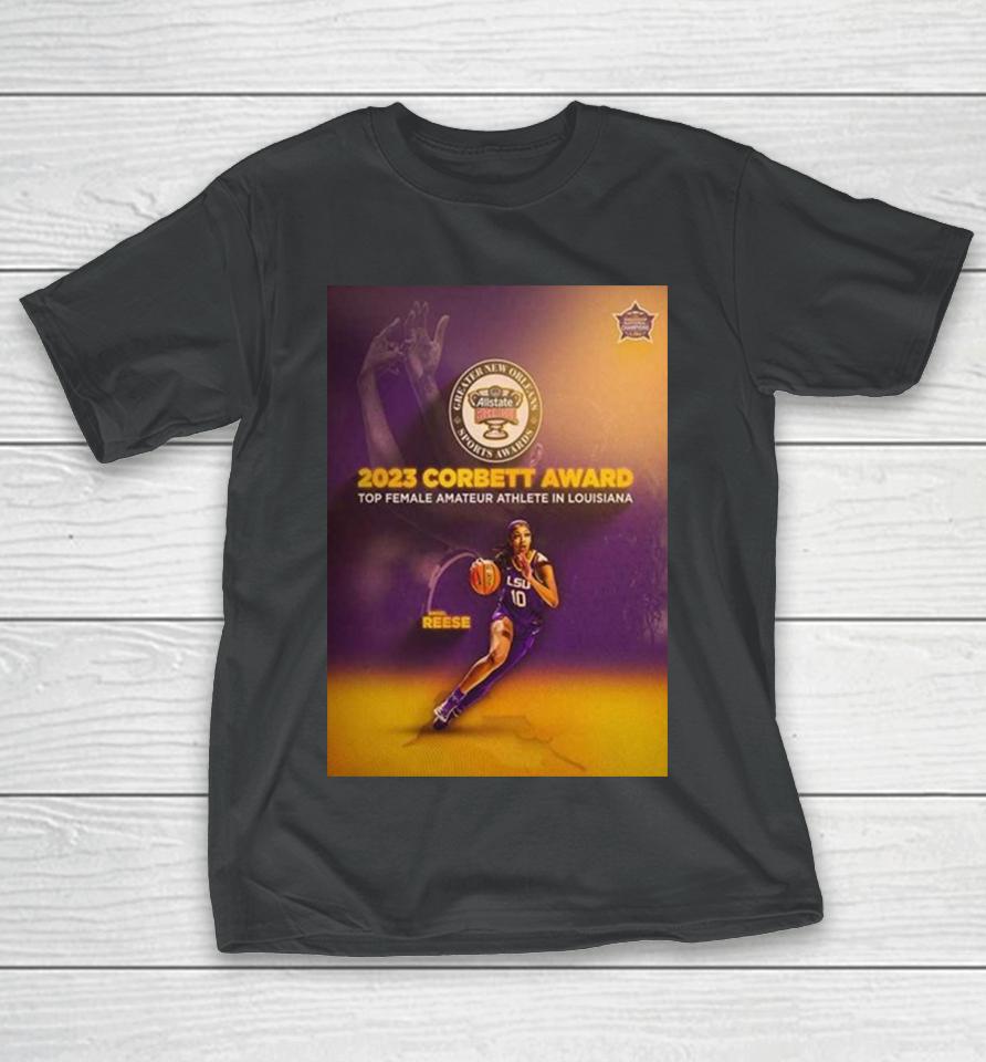Greater New Orleans Sports Awards 2023 Corbett Award Top Female Amateur Athlete In Louisiana Angel Reese T-Shirt