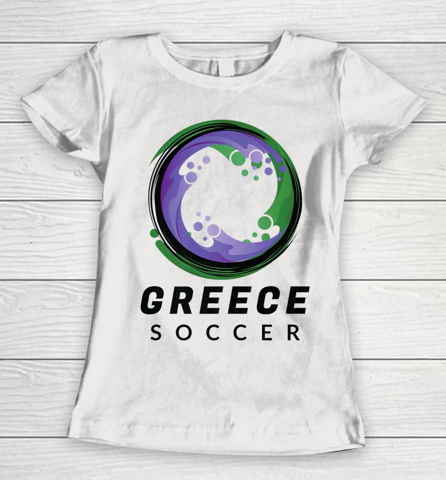 Greece Soccer Greece Ny Women T-Shirt