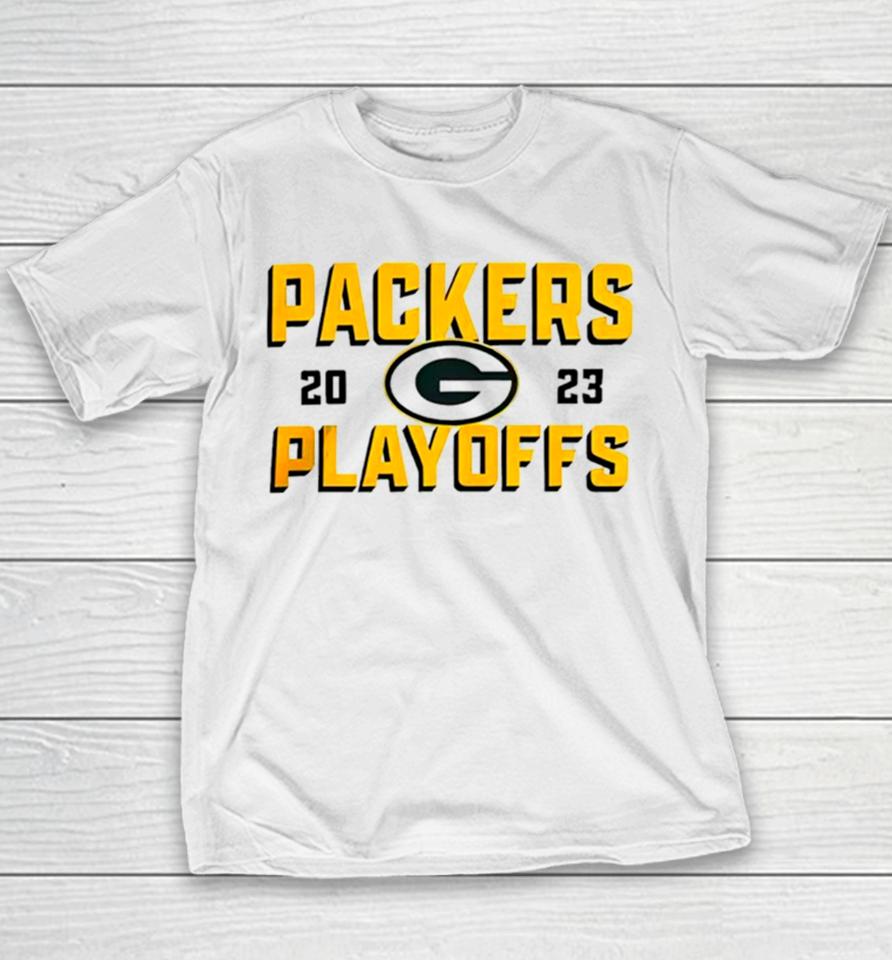 Green Bay Packers 2023 Nfl Playoffs Youth T-Shirt