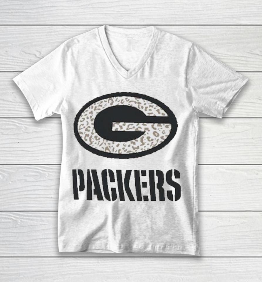 Green Bay Packers ’47 Women’s Panthera Frankie Unisex V-Neck T-Shirt
