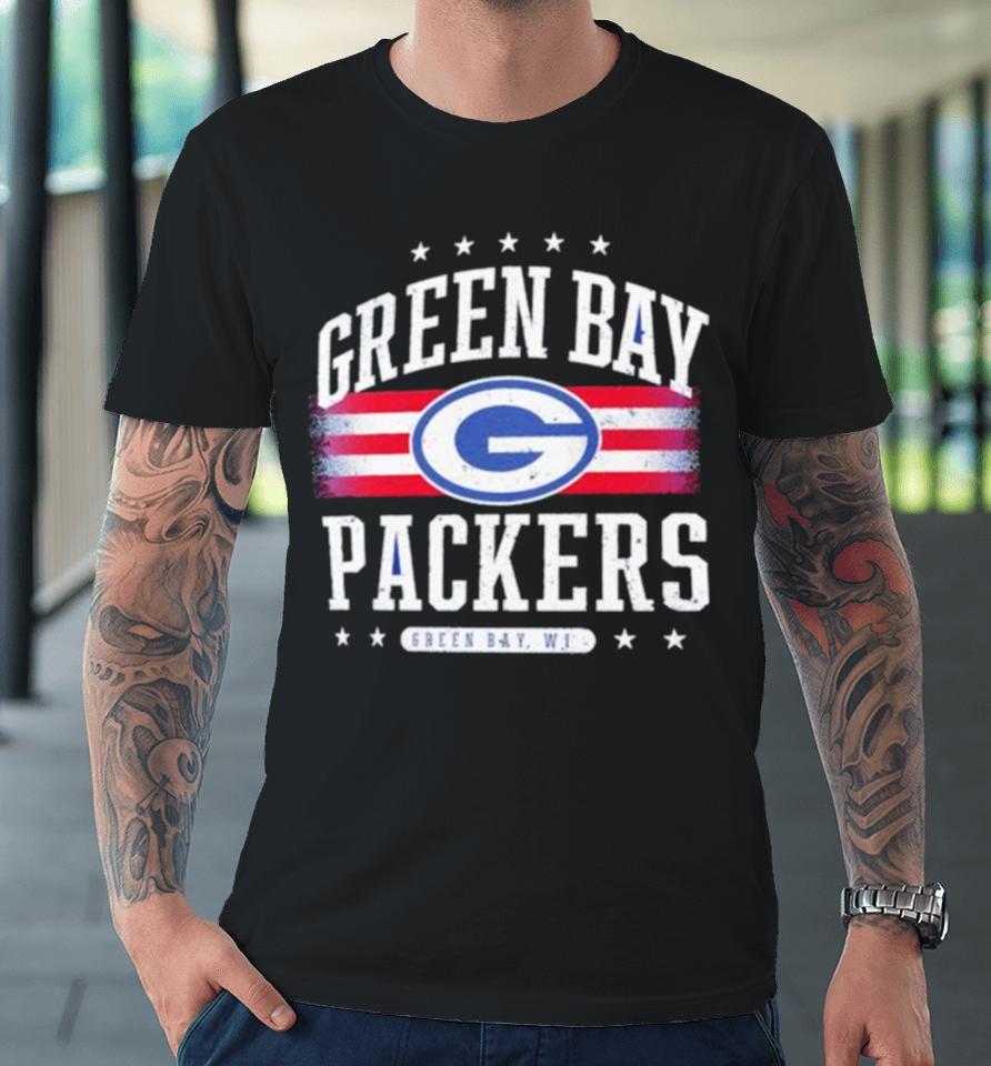 Green Bay Packers Americana Logo Premium T-Shirt