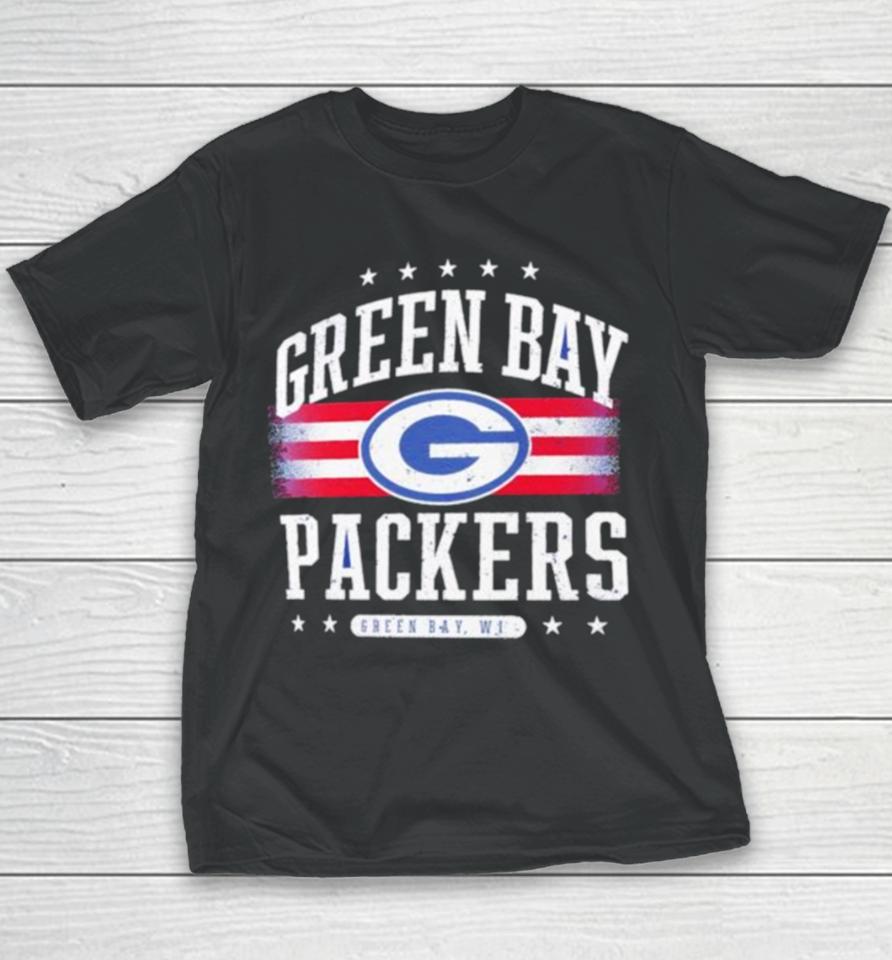 Green Bay Packers Americana Logo Youth T-Shirt