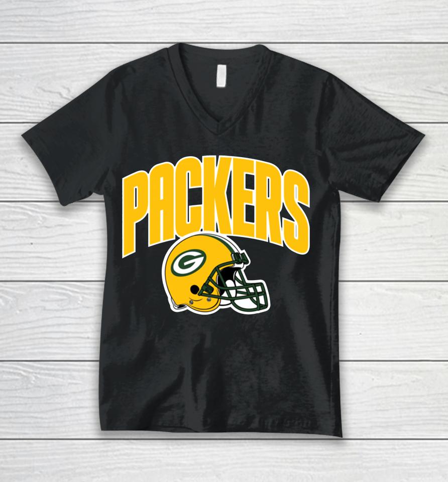 Green Bay Packers Essential Team Athletic Unisex V-Neck T-Shirt