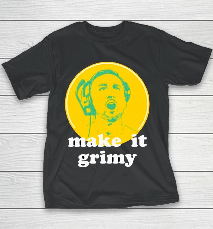 Green Bay Packers Matt Lafleur Make It Grimy Youth T-Shirt