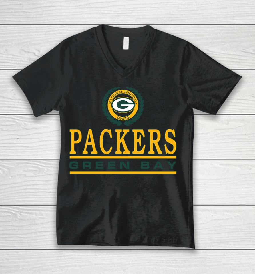 Green Bay Packers National Football League Homage Unisex V-Neck T-Shirt