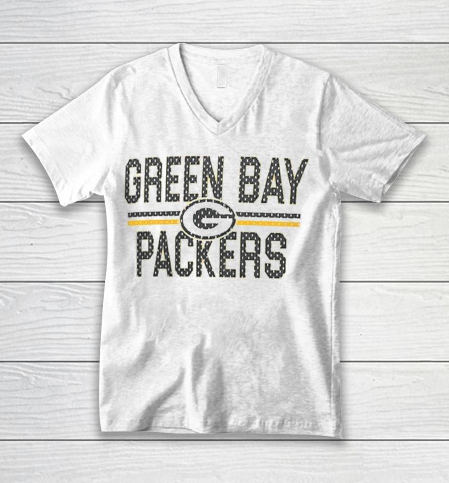 Green Bay Packers Starter Mesh Team Graphic 2024 Unisex V-Neck T-Shirt