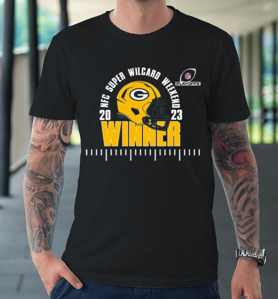 Green Bay Packers Winner Nfl Playoff Nfc Super Wildcard Weekend 2023 Premium T-Shirt