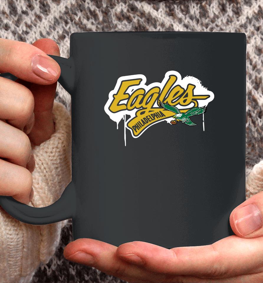 Green Men's Mitchell Anhd Ness Philadelphia Eagles Light Up Coffee Mug