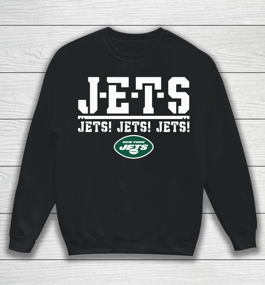 Green Men's New York Jets Jets Iconic Hometown Graphic Sweatshirt