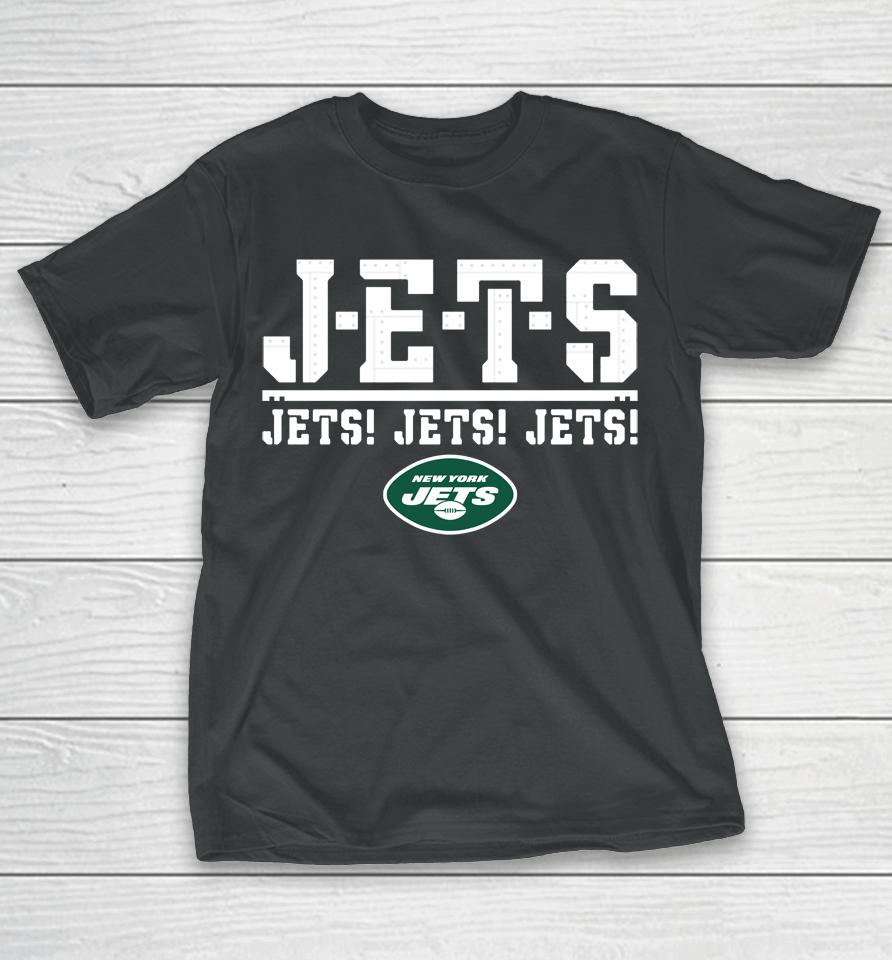 Green Men's New York Jets Jets Iconic Hometown Graphic T-Shirt