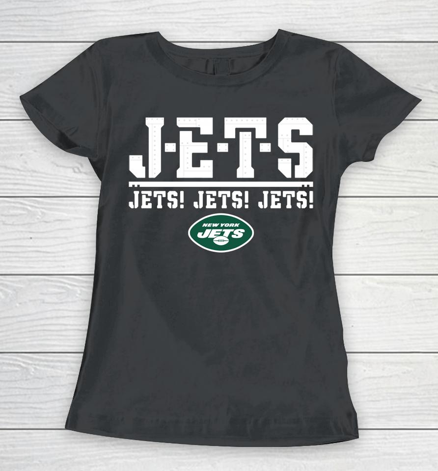 Green Men's New York Jets Jets Iconic Hometown Graphic Women T-Shirt