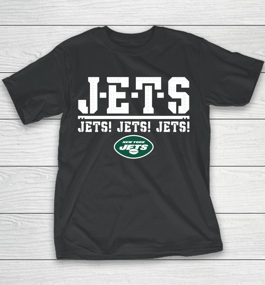 Green Men's New York Jets Jets Iconic Hometown Graphic Youth T-Shirt