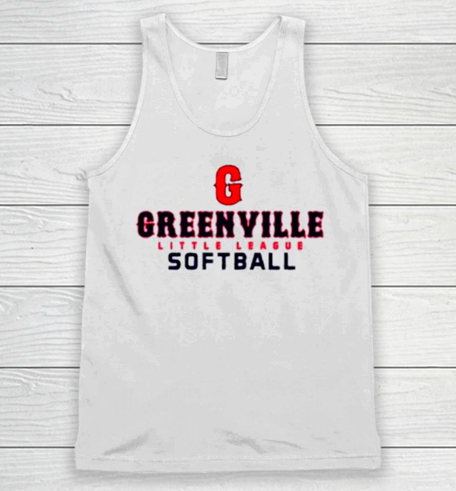 Greenville Little League Softball Unisex Tank Top