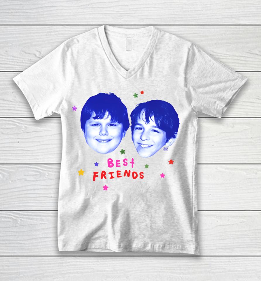 Greg And Rowley Best Friends Unisex V-Neck T-Shirt