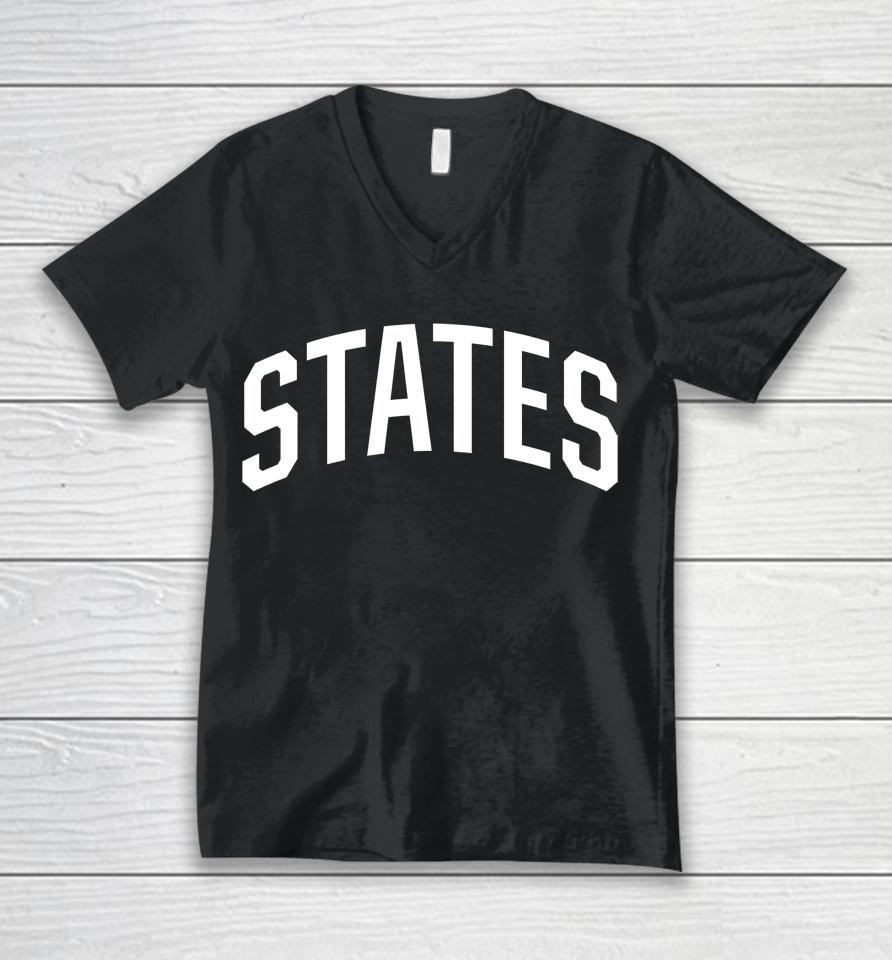 Gregg Berhalter Us Soccer Usmnt States Unisex V-Neck T-Shirt
