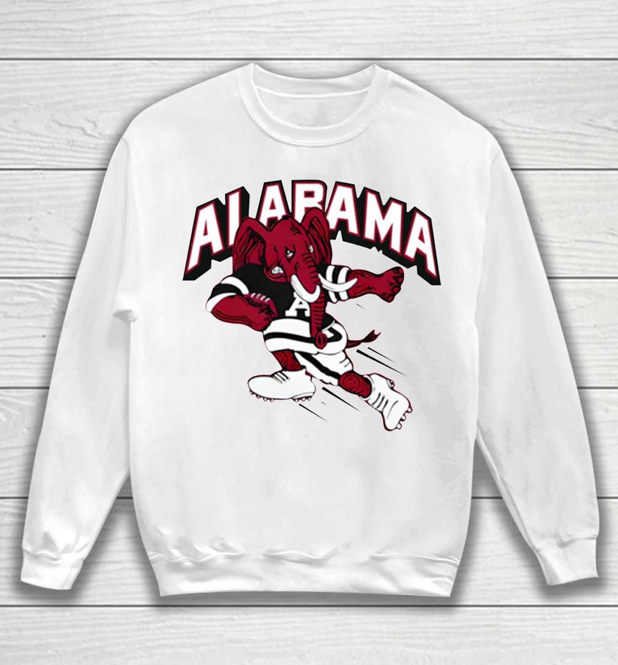 Grey Retro Alabama Football Sweatshirt