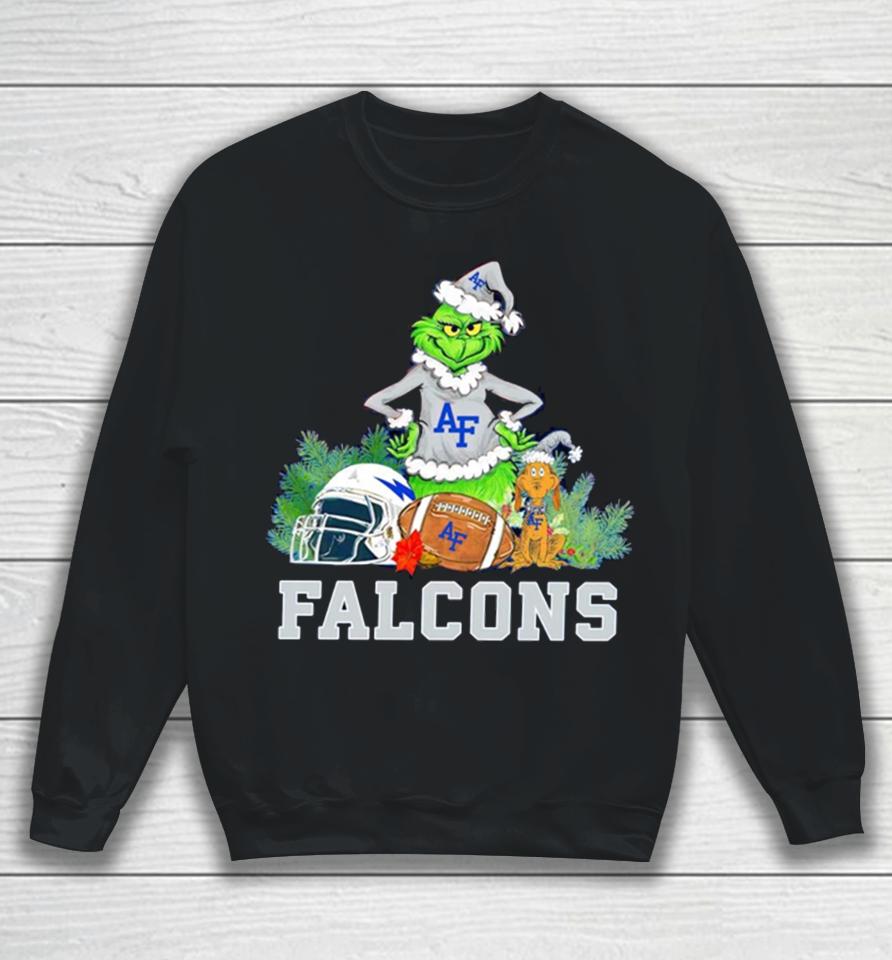 Grinch Air Force Falcons Christmas Sweatshirt