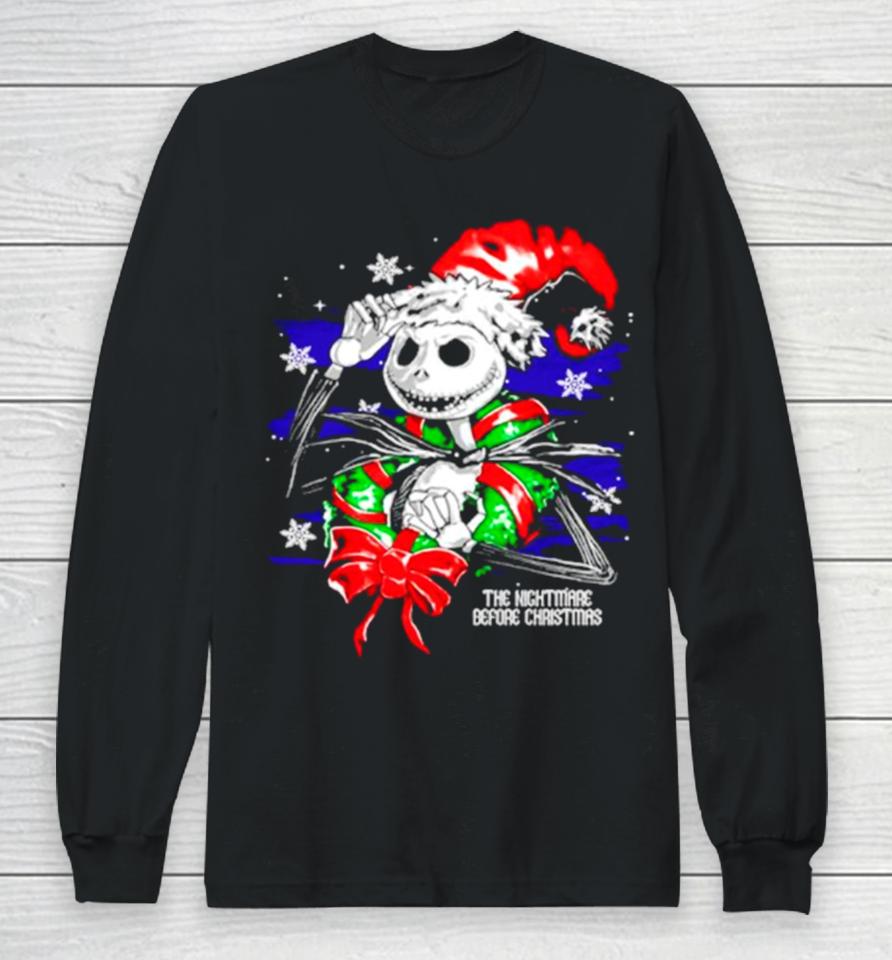 Grinch The Nightmare Before Christmas Long Sleeve T-Shirt