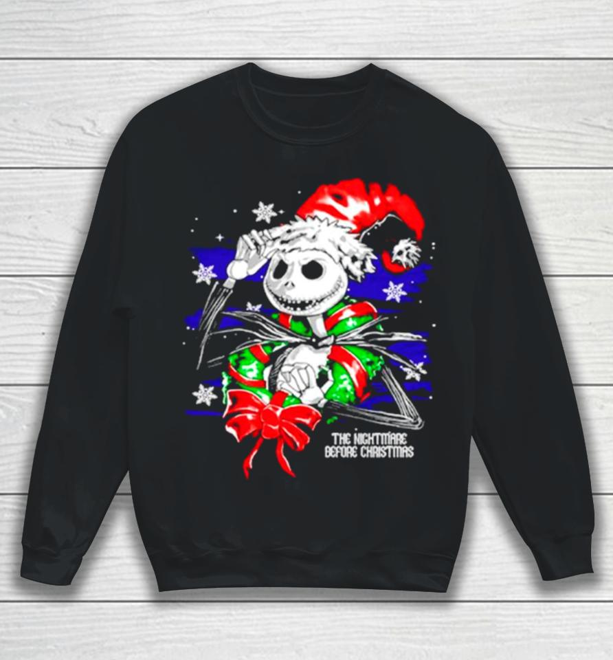 Grinch The Nightmare Before Christmas Sweatshirt