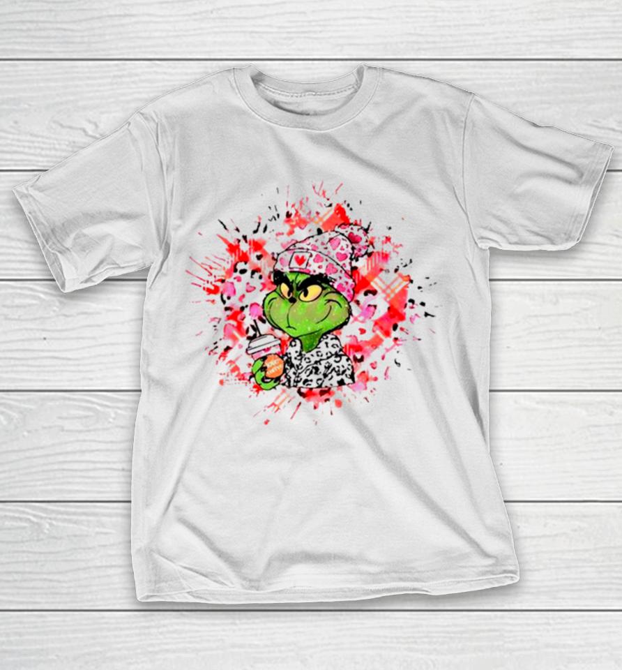 Grinch Valentine Love Coffee T-Shirt