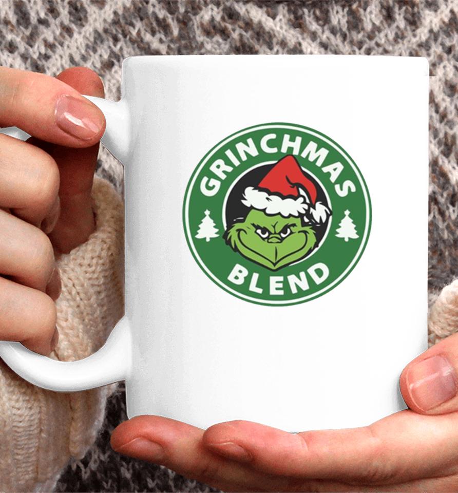 Grinchmas Blend Logo Starbuck Parody Grinch Coffee Mug