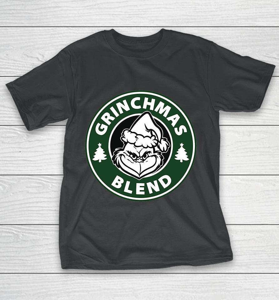Grinchmas Blend , Funny Grinch Coffee T-Shirt