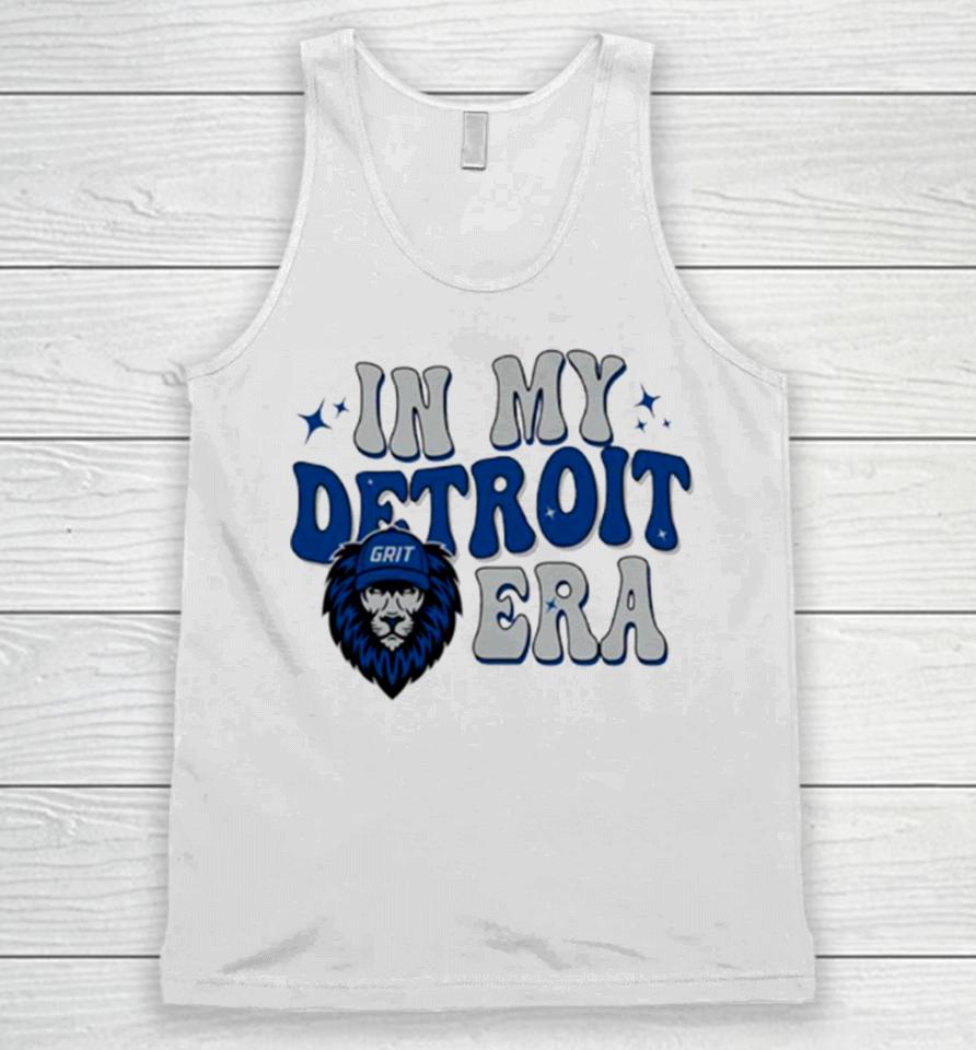 Grit In My Detroit Lions Era Football Unisex Tank Top