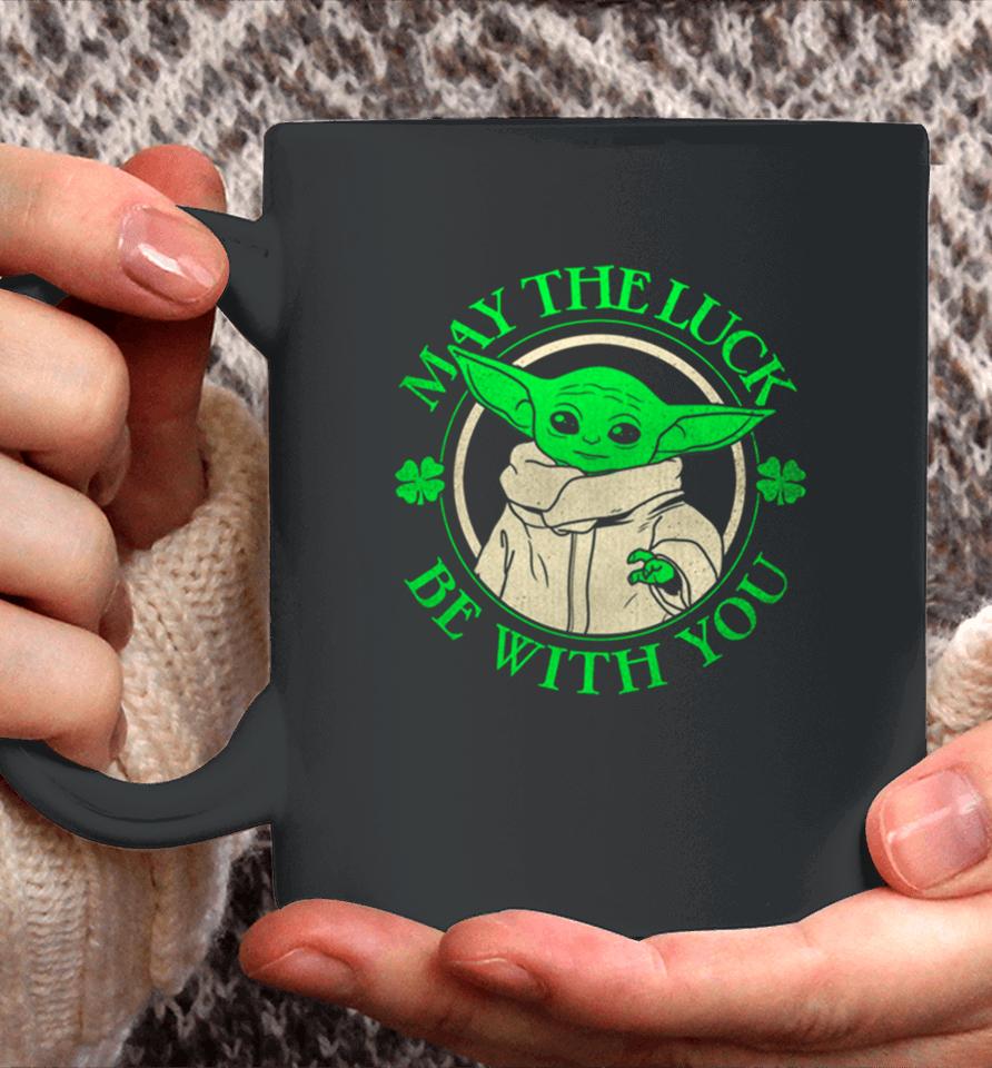 Grogu Star Wars St Patrick’s Day May The Luck Be With You Coffee Mug