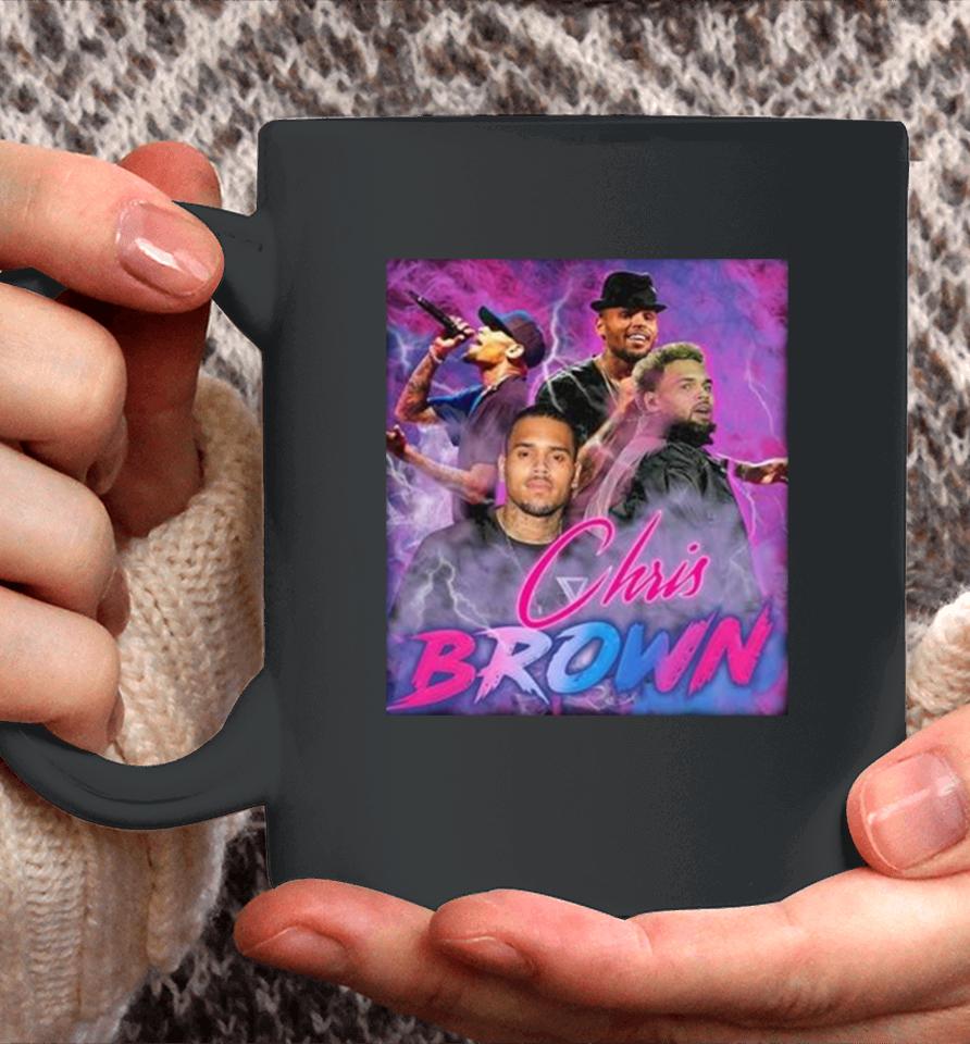 Groovy Chris Brown Breezy 90S Hip Hop Rapper Coffee Mug