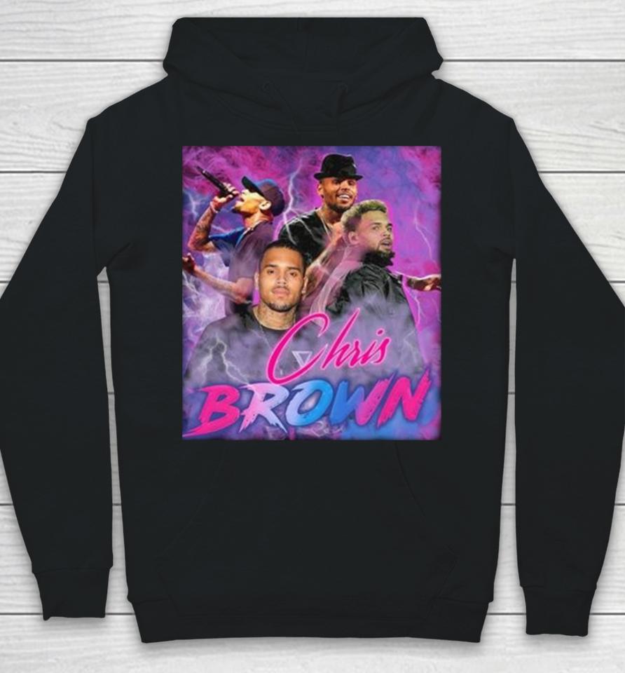 Groovy Chris Brown Breezy 90S Hip Hop Rapper Hoodie
