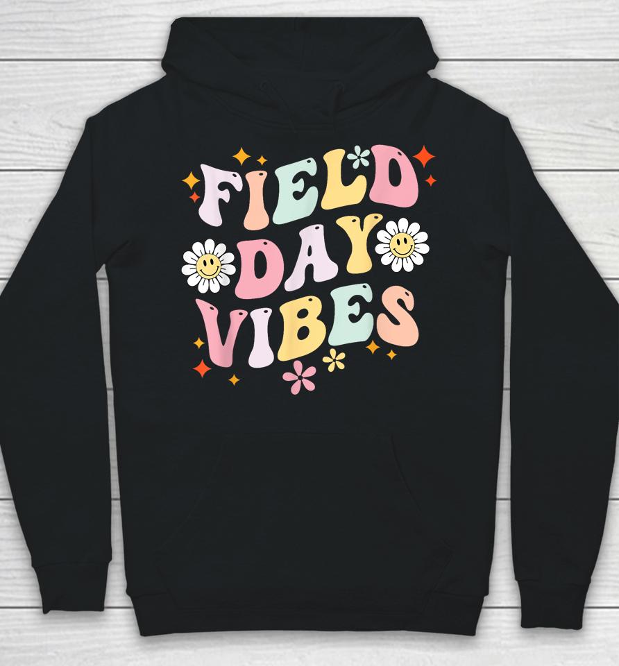 Groovy Field Day 2023 Funny Field Day Vibes Teacher Hoodie