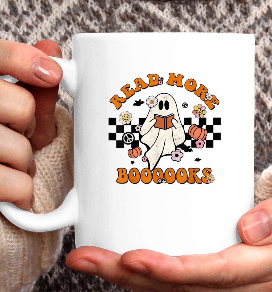 Groovy Halloween Read More Books Cute Boo Read A Book Coffee Mug