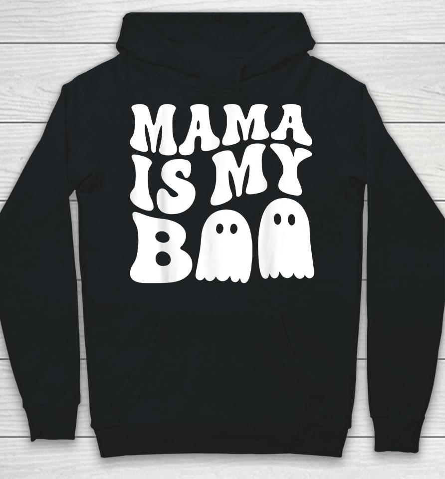 Groovy Mama Is My Boo Halloween Hoodie