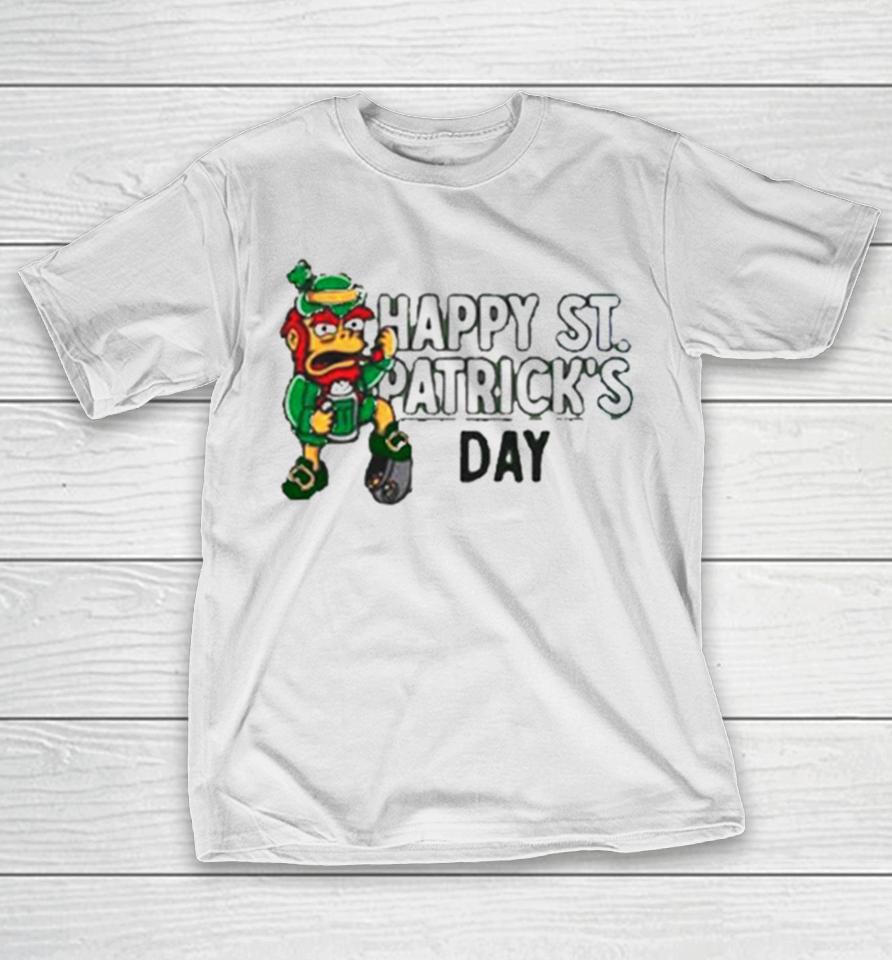 Groundskeeper Willie Happy St Patrick’s Day 2024 T-Shirt