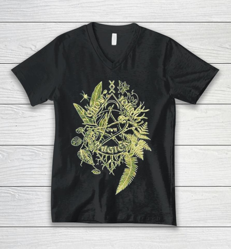 Grow Your Own Magic Unisex V-Neck T-Shirt