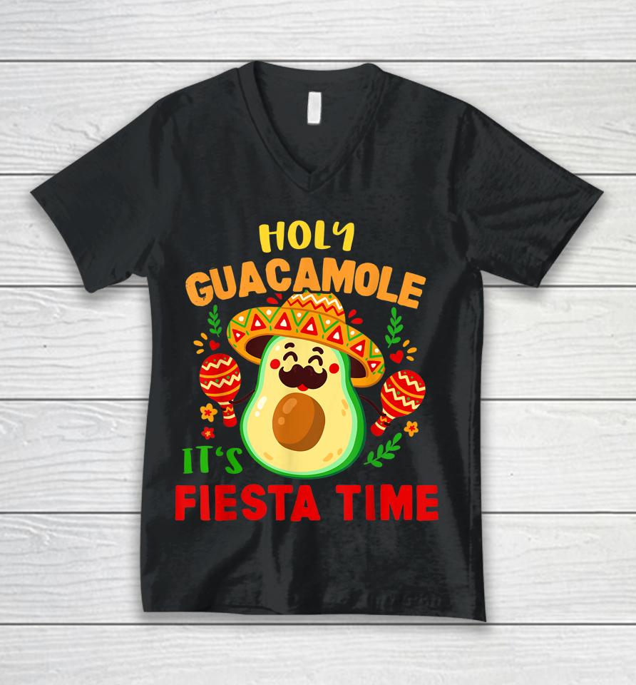 Guacamole Cinco De Mayo Mexican Fiesta Gift Unisex V-Neck T-Shirt