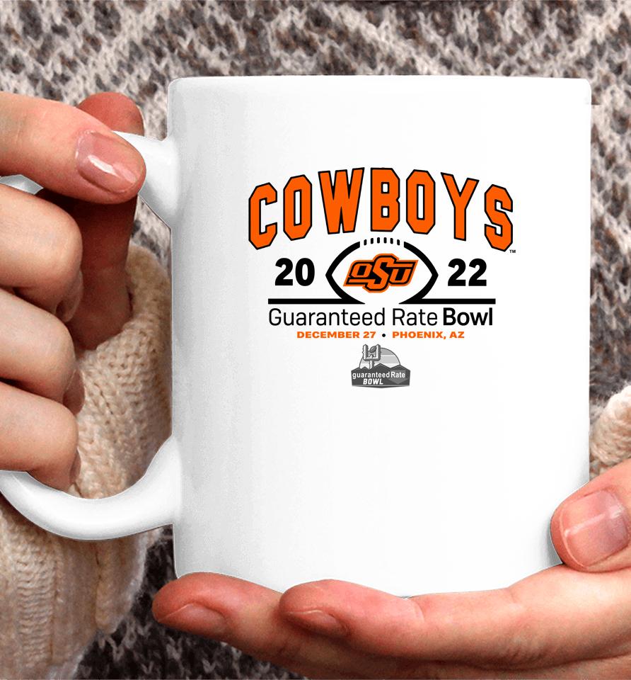 Guaranteed Rate Bowl 2022 Oklahoma State Team Logo Coffee Mug