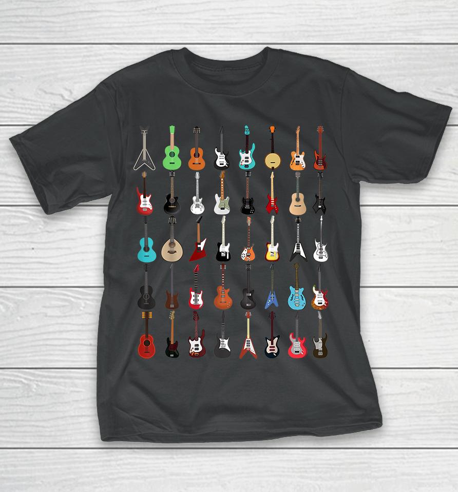 Guitar Musical Instrument T-Shirt