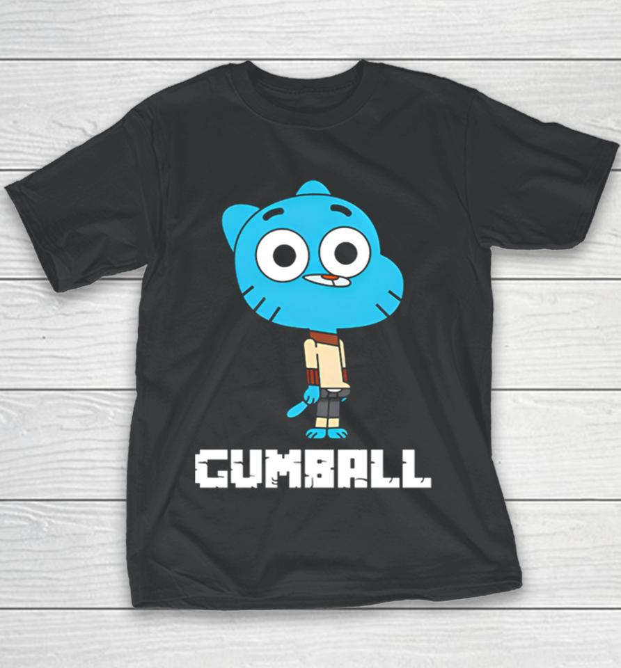 Gumball Cute Boy Cartoon Youth T-Shirt
