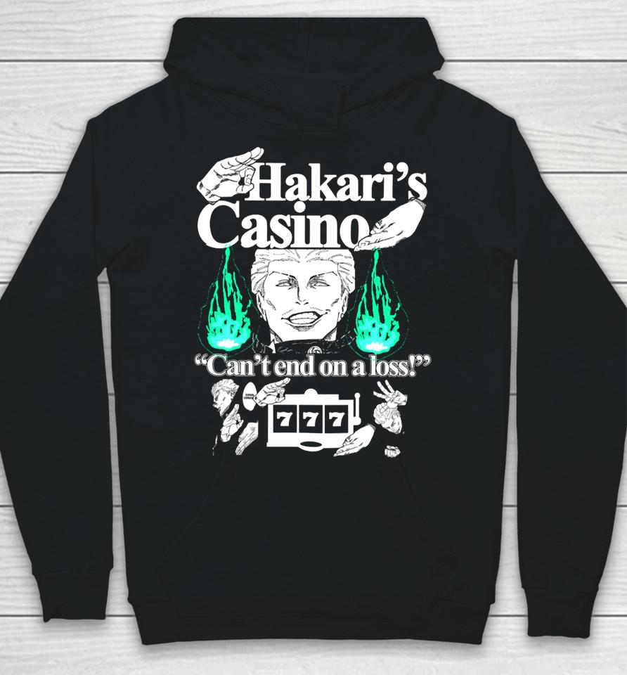 Hakari's Casino Can't End On A Loss Hoodie