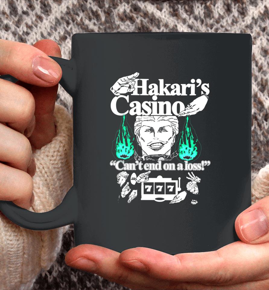Hakari's Casino Can't End On A Loss Coffee Mug
