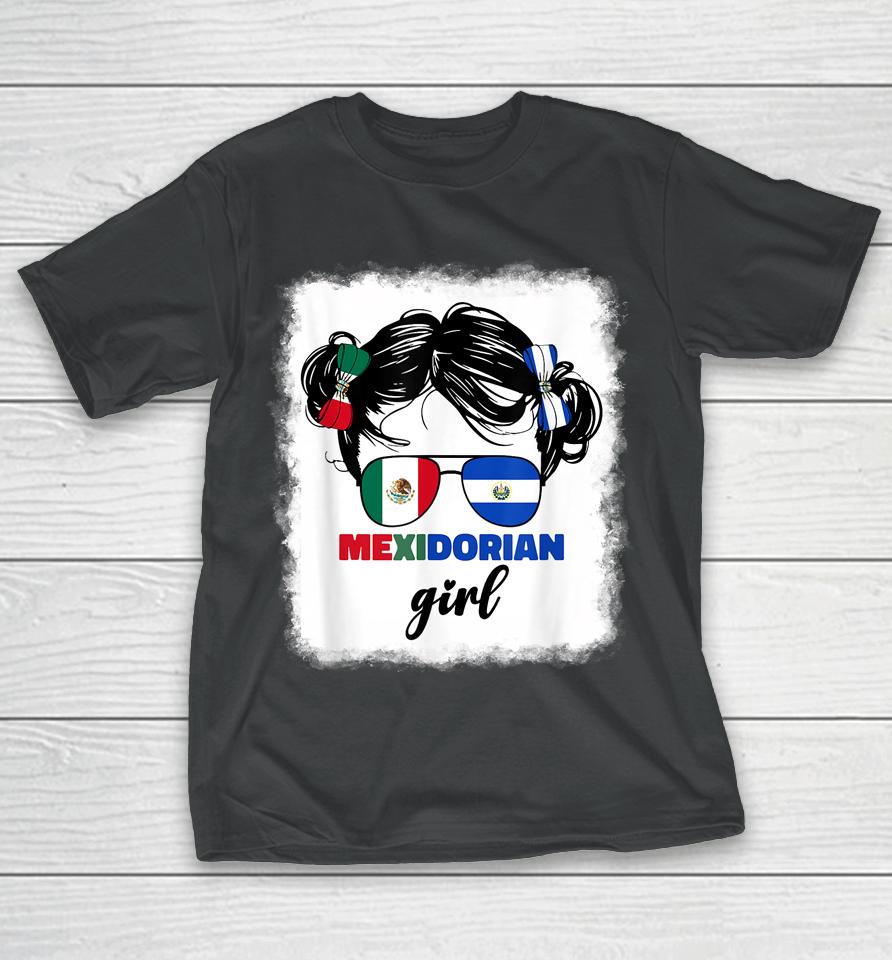 Half Mexican And Salvadorian Mexico El Salvador Girl T-Shirt