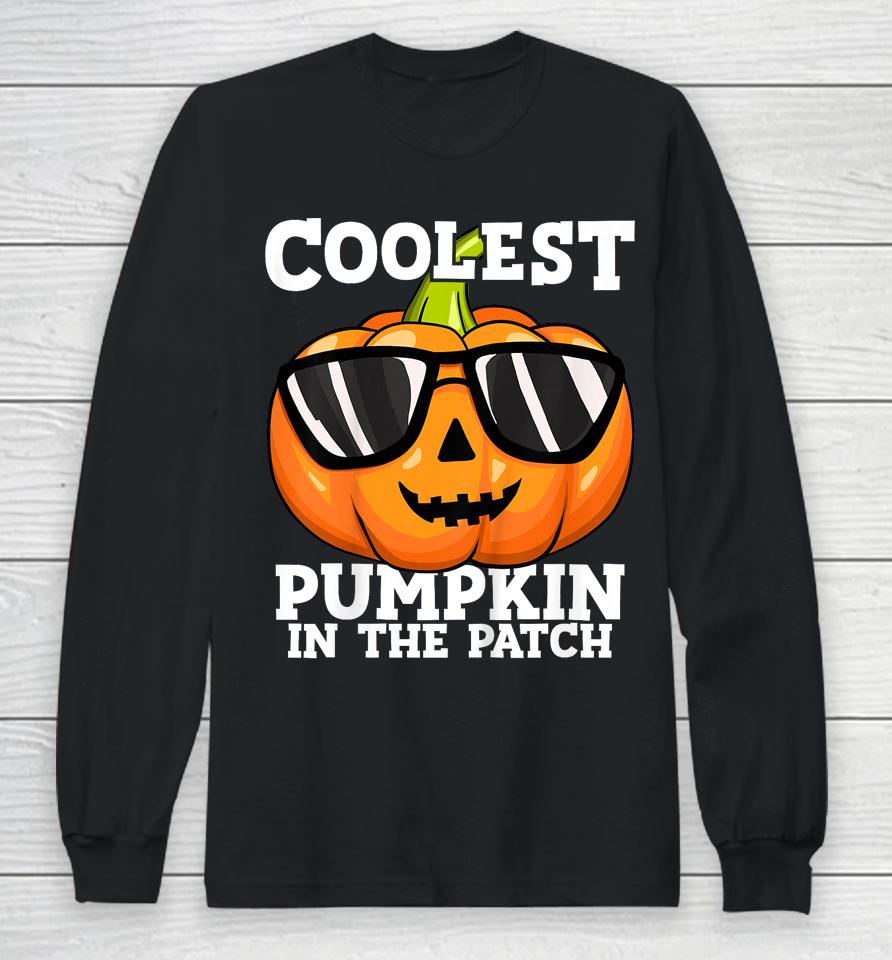 Halloween Coolest Pumpkin In The Patch Long Sleeve T-Shirt