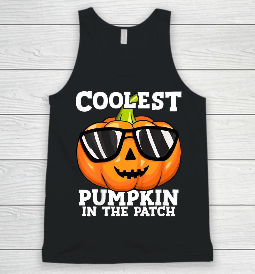Halloween Coolest Pumpkin In The Patch Unisex Tank Top