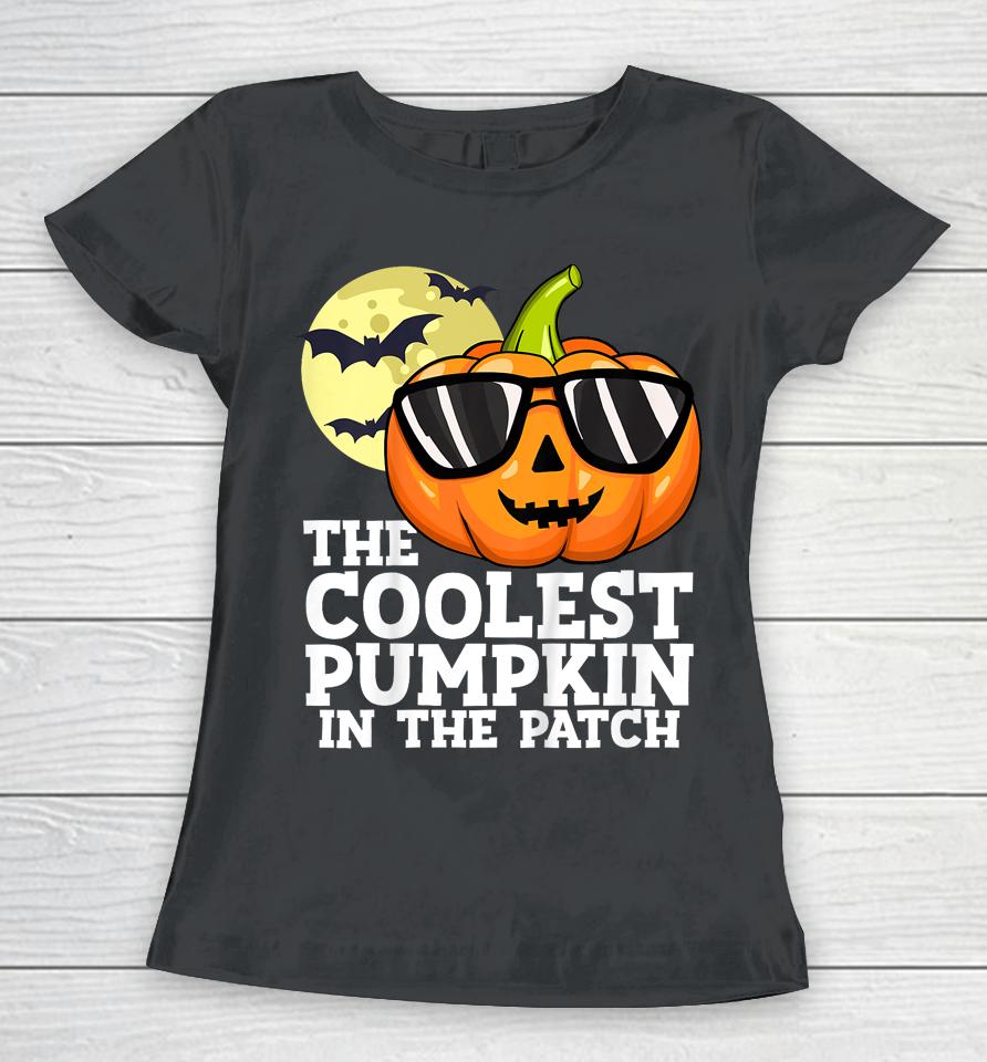 Halloween Coolest Pumpkin In The Patch Women T-Shirt