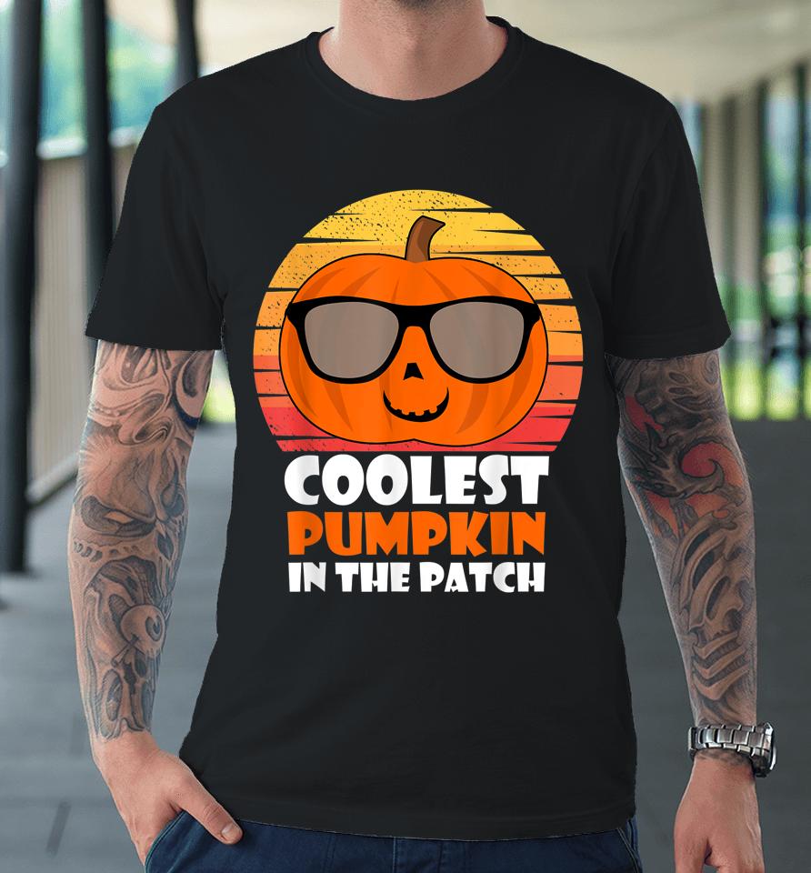 Halloween Coolest Pumpkin In The Patch Premium T-Shirt