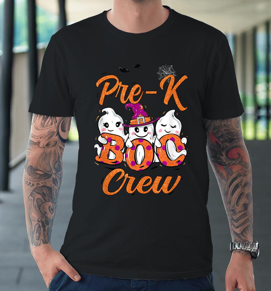 Halloween Costume Pre-K Boo Crew Premium T-Shirt
